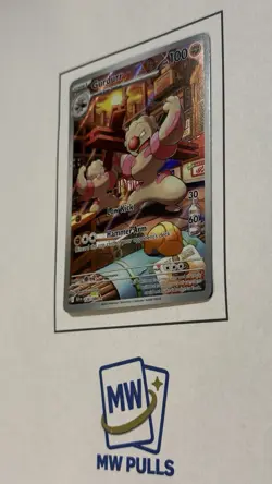 Pokemon Gurdurr 126/086 Sv: Black Bolt Illustration Rare Holo TCG - Image 3