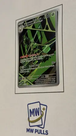 Pokemon Team Rocket's Spidops 187/182 Sv10: Destined Rivals Illustration Rare H… - Image 3