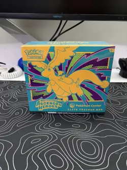 Pokemon TCG: Ascended Heroes Pokemon Center Elite Trainer Box (ETB) SEALED - Image 1