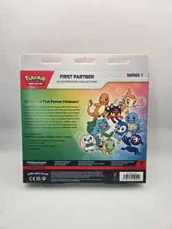 Pokemon TCG First Partner Illustration Collection (Series 1) Sealed Box w/ Packs - Image 2