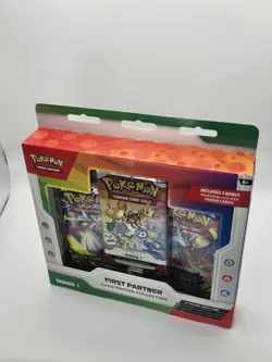 Pokemon TCG First Partner Illustration Collection (Series 1) Sealed Box w/ Packs - Image 4