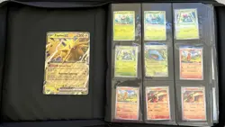 Pokemon 151 Complete BASE Set 1-165 Holo/RH/Base/EX+Promos and New Binder - Image 1