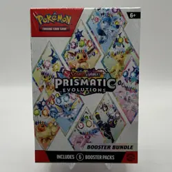 Pokemon TCG Prismatic Evolutions Booster Bundle - New Factory Sealed - 6x Packs - Image 1