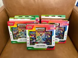 Pokemon TCG First Partner Illustration Collection Series 1 New Sealed - Image 1