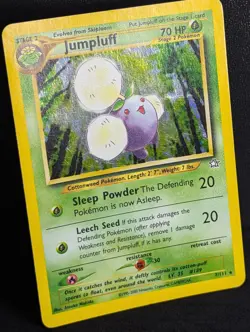 Pokemon TCG - Jumpluff Neo Genesis 7/111 Holo Rare NM- - Image 2