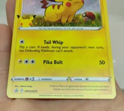 Pikachu 25th Anniversary Card SWSH039 HOLO Promo Pokemon NM/M *Pack Fresh!* - Image 3