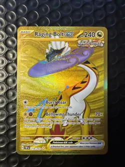 Pokemon Raging Bolt ex 218/162 SV05: Temporal Forces - Image 1