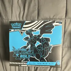 Pokemon Scarlet & Violet Black Bolt Elite Trainer Box - Pokemon TCG - Image 1