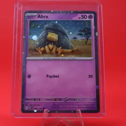 2023 Pokemon TCG Cosmos Holo Promo 063/165 Abra - Image 1