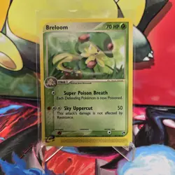 Pokemon Tcg Breloom 33/100 EX Sandstorm Uncommon NM/LP - Image 1