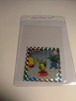 1999 Artbox Pokemon Stickers Series 1 Prizm Caterpie Weepinbell Oddish #Pr39 - Image 1