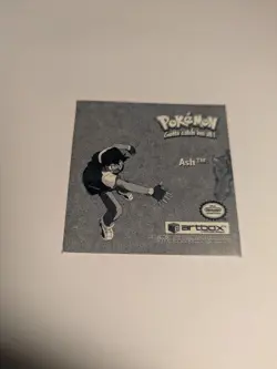 Pokemon Artbox Series 1 PRIZM Stickers Ash Pr30. - Image 3