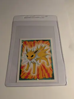 POKEMON SERIES 1, MERLIN TOPPS STICKER # 135, JOLTEON, YEAR 1999 - Image 1