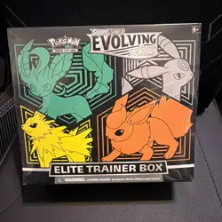 2021 Pokemon Sword & Shield Evolving Skies Sealed ETB Elite Trainer Box (b) - Image 1