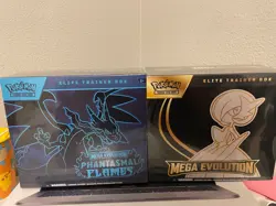 Pokemon TCG Mega Evolutions & Phantasmal Flames ETBs - Image 1