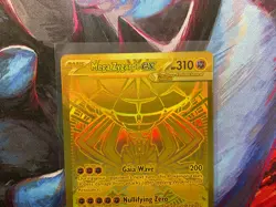 Mega Zygarde EX 124/088 - Hyper Rare Gold - NM Pokemon Perfect Order - Image 2