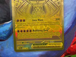 Mega Zygarde EX 124/088 - Hyper Rare Gold - NM Pokemon Perfect Order - Image 3