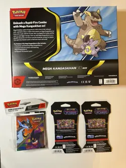Pokemon TCG- Mega Kangaskhan EX Box + 3 Phantasmal Flames booster packs - Image 2