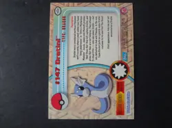 2000 Topps Pokemon Series 3 Silver Foil #147 Dratini TV Animation 1st Edition - Image 2