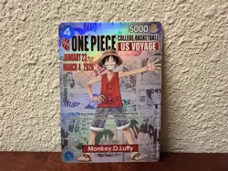 One Piece Monkey.D.Luffy US Voyage College Basketball #P-055 SHIPS NEXT DAY!! - Image 1