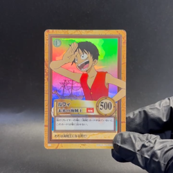 Luffy 1999 C01 One Piece Carddass Hyper Battle Holo Japanese Vintage Bandai ② - Image 2