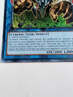 G Golem Invalid Dolmen Blcr-En044 Holo 1st Edition Yu Gi Oh Card 2020 - Image 2