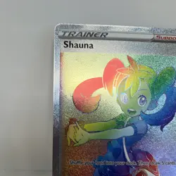 Shauna - 278/264 - Pokemon TCG: Fusion Strike - Rainbow Trainer Secret Rare - NM - Image 3
