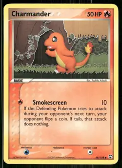 Charmander 48/108 Common Power Keepers Pokemon MP - Image 1