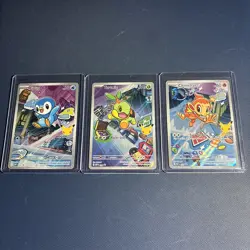 First Partner Illustration Collection Series 1 Gen 4 Sinnoh Starters Pokemon TCG - Image 1