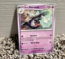 Pokemon TCG Journey Together Alohan Marowak Uncommon 057/159 Near Mint - Image 1