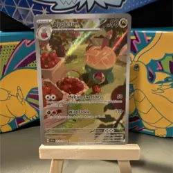 Pokemon TCG Appletun 211/191 Sv08 Surging Sparks Illustration Rare Holo 90 HP - Image 1