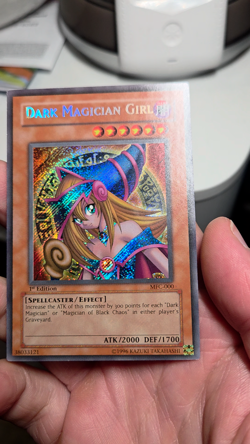 Dark Magician Girl MFC-000 Magician's Force 1st Edition - Image 2