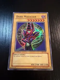 Konami Yu-Gi-Oh Dark Magician SYE-001 1st Edition - Image 1