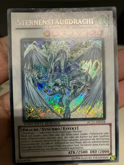 STARDUST DRAGON SECRET RARE GERMAN AC11-DE024 Lp - Image 2