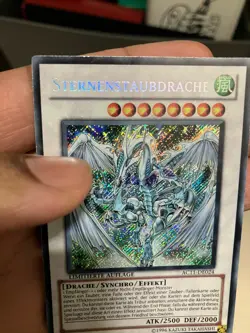 STARDUST DRAGON SECRET RARE GERMAN AC11-DE024 Lp - Image 4