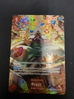 One Piece Buggy (SP) (OP03-008/294) OP03 Pillars of Strength NM FOIL - Image 1