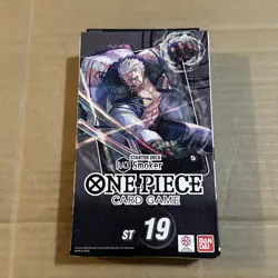 One Piece TCG Black Smoker Starter Deck (ST-19) Brand With PRB01 Pack Sealed - Image 1