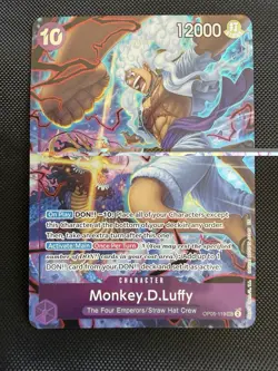 Monkey.D.Luffy (119) (English Version 2nd Anniversary Set) OP05-119 ENGLISH - Image 1