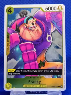 Franky OP07-107 R | 500 Years in The Future | One Piece TCG | English - Image 1