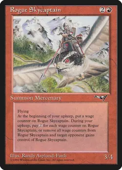Rogue Skycaptain (NM) #79 Alliances ALL Reserved List Magic card old school MTG - Image 1