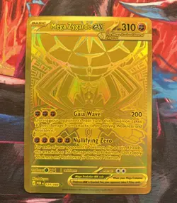 Mega Zygarde ex 124/088 Mega Hyper Rare Perfect Order English Pokemon Card - Image 3