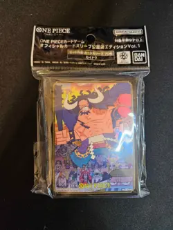 ONE PIECE Card Game KAIDO Official Card Sleeves Edition Vol.1 70 Sleeves - Image 1