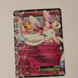 Pokemon Sylveon EX Full Art Ultra Rare Holo RC21/RC32 Generations 170 HP Card - Image 1