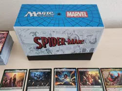 MTG Marvel Spider-Man Non-Foil Lot 185 Cards + Gwenom, Remorseless Promo Bundle - Image 5