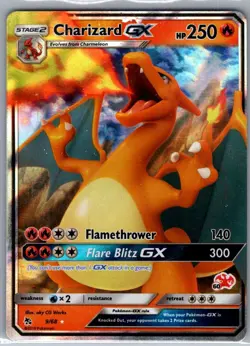 Charizard GX 9/68 Hidden Fates - Pokemon Card - NM - Image 1