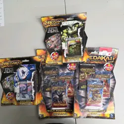 Redakai Conquer The Kairu Cards Multi Power Pack 2 and 2 pack lot of 4 - Image 1