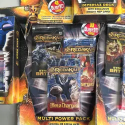 Redakai Conquer The Kairu Cards Multi Power Pack 2 and 2 pack lot of 4 - Image 4