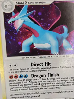 Salamence 18/132 HOLO BLEED W/SWIRL🌀Pokemon TCG Card Secret Wonders NM - Image 3