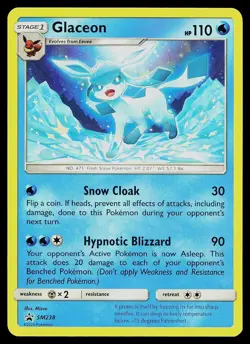 Pokemon Card - Glaceon - Sun & Moon Promo SM238 Promo - Image 1