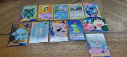 Pokemon Mixed Card Lot Johto Series Croconaw Die Cut Wobbuffet Sticker Snubbull - Image 1